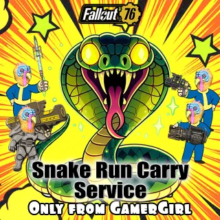 20 SNAKE RUNS Raid Carry Service PC - XP Grind - ONLY SNAKE - UNLOCK SEASONPASS! - PC