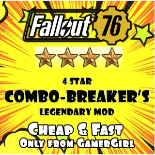 SET OF X5 COMBO BREAKER'S 4 Star Legendary Mod