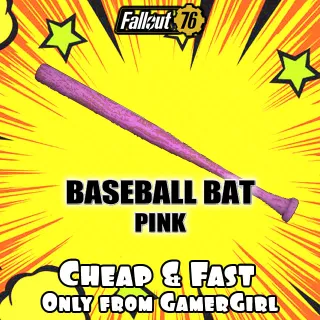 Pink Baseball bat rare color 