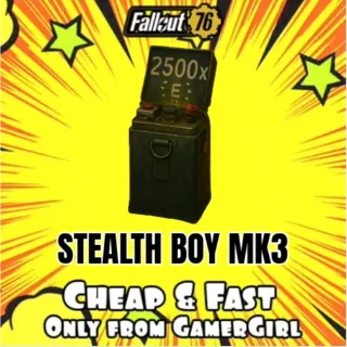 2500 STEALTH BOY MK3  - FAST DELIVERY - XBOX