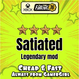 50 Satiated Legendary Mod FAST DELIVERY - XBOX