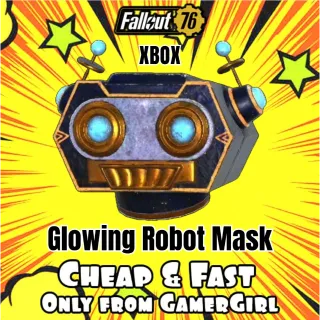 Fasnacht Glowing Robot Mask XBOX