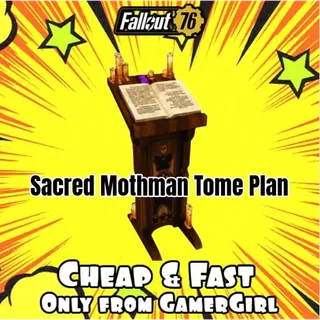 Sacred Mothman Tome Plan  XBOX -  INTELLIGENCE BUFF 