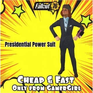 PRESIDENTIAL POWER SUIT APPAREL