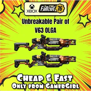 ⭐⭐⭐Unbreakable Pair x2 of V63 OLGA - META - XBOX