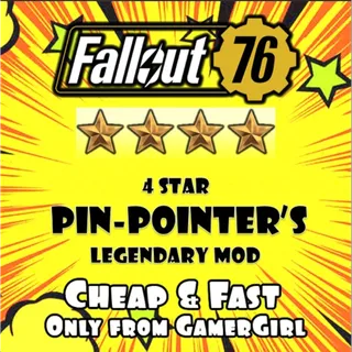 10 PIN-POINTER'S 4 Star Legendary Mod FAST DELIVERY - XBOX