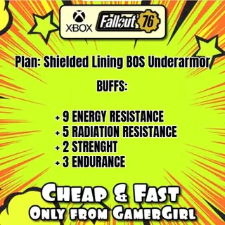 Plan: Shielded lining BOS Underarmor - XBOX 