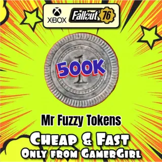 500K MR FUZZY TOKENS - XBOX