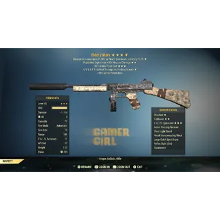 Elders Mark Bloodied / Explosive / vats optimized XBOX - GOD ROLL!