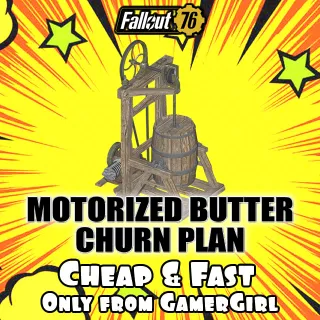 motorized butter churn plan 