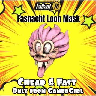 fasnacht loon mask RARE DROP PC