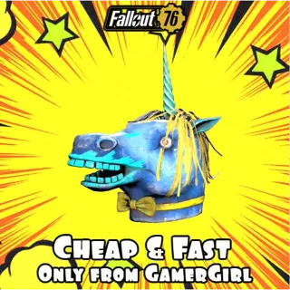  RARE Fasnacht Glowing Unicorn Mask Rare a Must have!