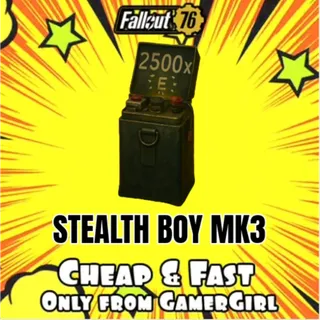 50,000 STEALTH BOY MK3  - FAST DELIVERY - XBOX