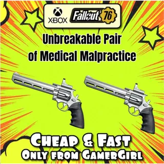  UNBREAKABLE PAIR OF Medical Malpractice - GOD ROLL - XBOX