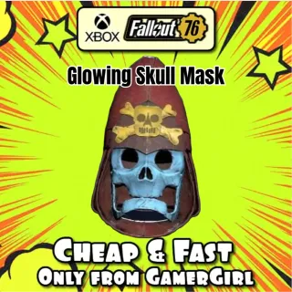 2025 Fasnacht Glowing Skull Mask XBOX