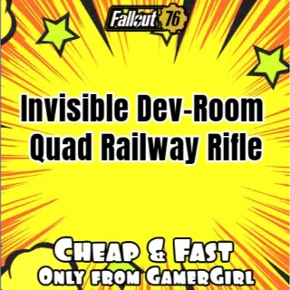 Invisible Dev-Room Quad Railway Riffle Rare Collectable