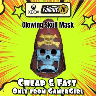 2025 Fasnacht Glowing Skull Mask XBOX