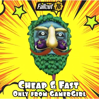 2025 Fasnacht Glowing Veggieman Mask NEW FAST DELIVERY PC