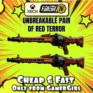  UNBREAKABLE PAIR OF RED TERROR - META XBOX