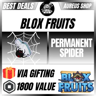 PERMANENT SPIDER - BLOX FRUITS