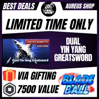 DUAL YIN YANG GREATSWORD BLADE BALL