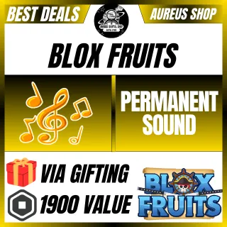 PERMANENT SOUND - BLOX FRUITS