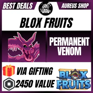 PERMANENT VENOM - BLOX FRUITS