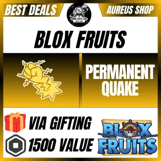 PERMANENT QUAKE - BLOX FRUITS