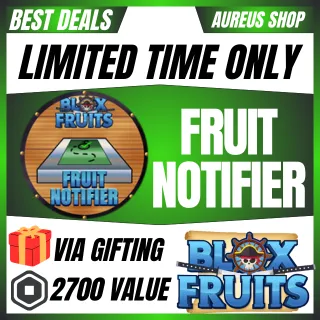 FRUIT NOTIFIER - BLOX FRUITS