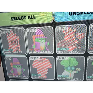 Fortnite fruits vs Brainrot 