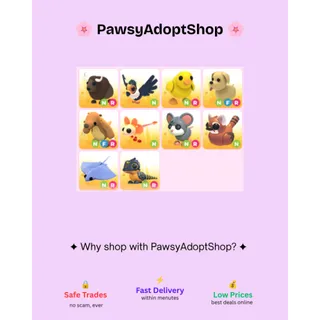 ADOPT Me Common Neon Bundle