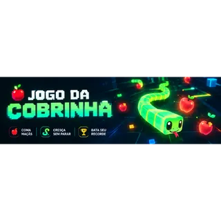 🐍 Jogo da Cobrinha – Arcade Clássico com Níveis e Recordes