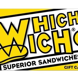 $0.75 Which Wich Gift Card