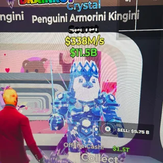 Fortnite Steal The Brainrot Penguini Armorini Kingini