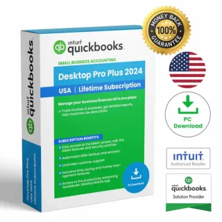 Intuit QuickBooks Desktop Pro PLUS 2024 Lifetime activation - instant delivery 