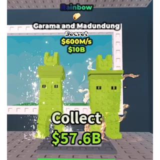 RAINBOW GARAMA AND MADUNDUNG| 600M/s - (STEAL A BRAINROT)