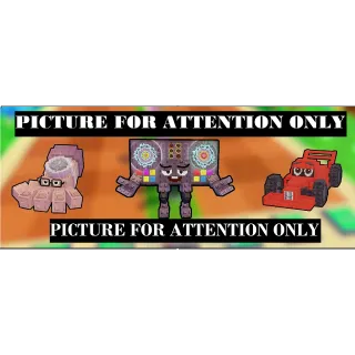 6x 300K/s-500K/s BRAINROTS (PLANT VS BRAINROT) (YOU CAN REQUEST WHAT BRAINROT DO YOU WANT)