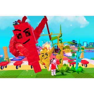 4X MUTATED TOMATRIO & MR.CARROT (PLANT VS BRAINROT)