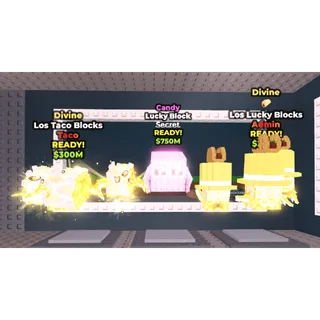 ASPACK ( MUTATED 2 DIVINES and 1 CANDY BLOCKS)- STEAL A BRAINROT