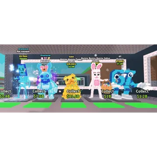 BUNDLE ( FULL WALL WITH NEW BRAINROTS FOR EASTER EVENT)- STEAL A BRAINROT