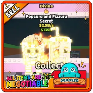 DIVINE POPCURU AND FIZZURU | 2.5B/s- STEAL A BRAINROT
