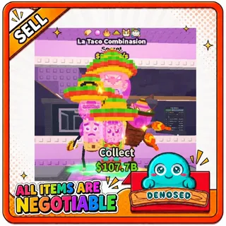 LA TACO COMBINASION WITH MEOWL TRAIT | 997.5M/s- STEAL A BRAINROT