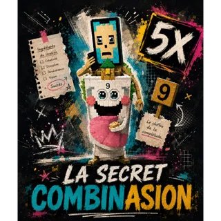 5x LA SECRET COMBINASION- STEAL A BRAINROT