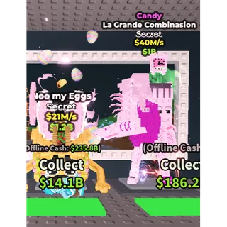 BUNDLE ( NOO MY EGGS & LA GRANDE COMBINASION) - STEAL A BRAINROT