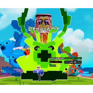 18.7KG COLOSSAL NEON KELP KATAPULTER [FORBIDDEN PLANT]- 16.3M DPS MAX LEVEL 15 (PLANT VS BRAINROT)