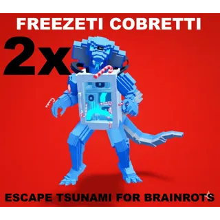 2X FREEZETI COBRETTI- (ESCAPE TSUNAMI FOR BRAINROTS)