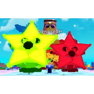 7.6KG & 9.9KG SEMI TITANIC RUBY & NEON STAR FRUIT 2.2 & 3.5M DPS MAX LEVEL (PLANT VS BRAINROT)