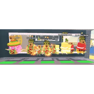 ASPACK LUCKY BLOCKS (LOS LUCKY BLOCKS, LOS TACO BLOCKS, TACO BLOCKS W/ DIVINE & TRAITS)- STEAL A BRAINROT 