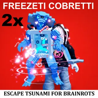 FREEZETI COBRETTI- M LEVEL 250 (ESCAPE TSUNAMI FOR BRAINROTS)