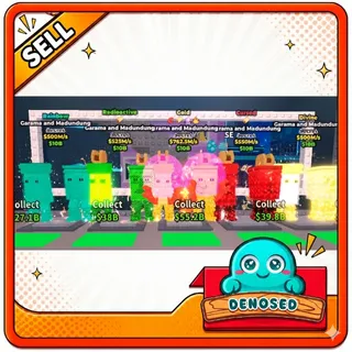 BUNDLE COLORED GARAMA AND MADUNDUNG- STEAL A BRAINROT